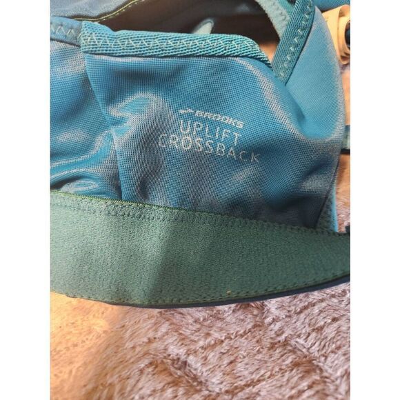 Brooks Moving Comfort Size S 32CD-34C Uplift Crossback Sports Bra - Picture 4 of 4